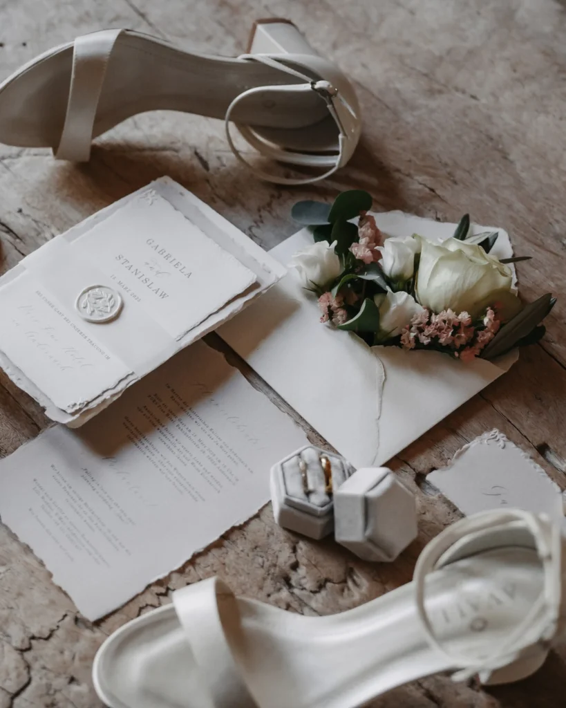 Hochzeitfilm Dortmund flatlay